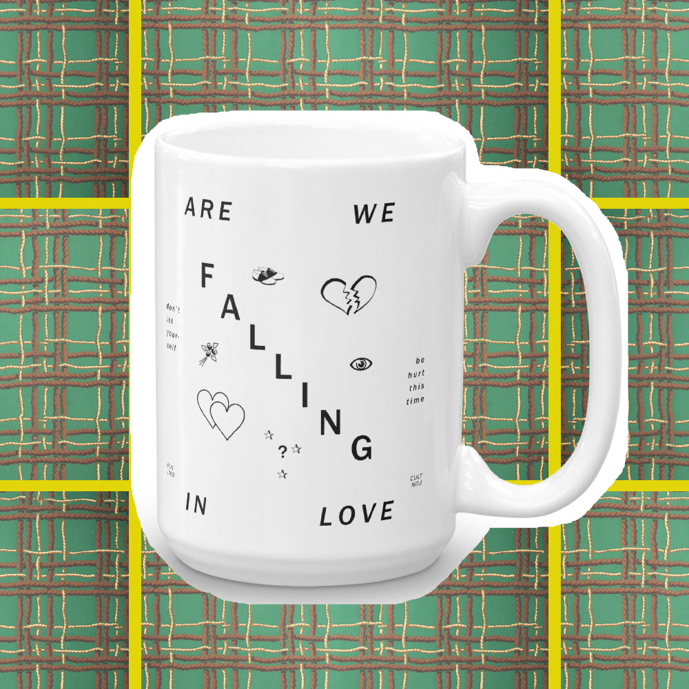 twin peaks falling coffee mug by fun cult