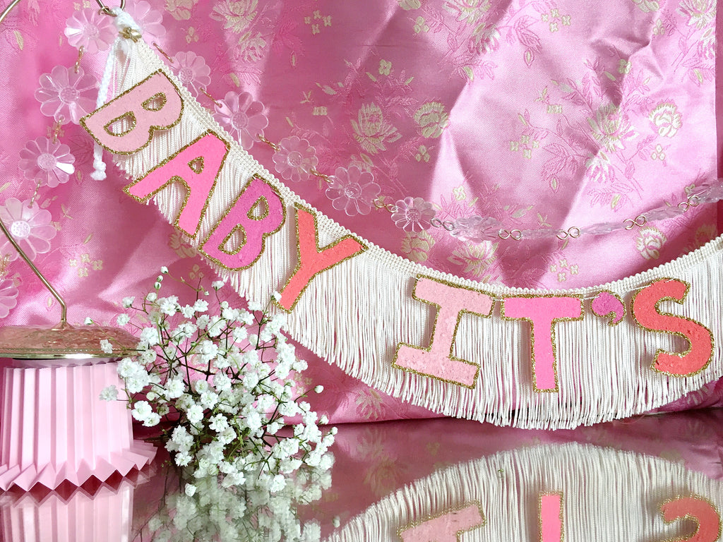 Baby It's You Fringe Banner by FUN CULT
